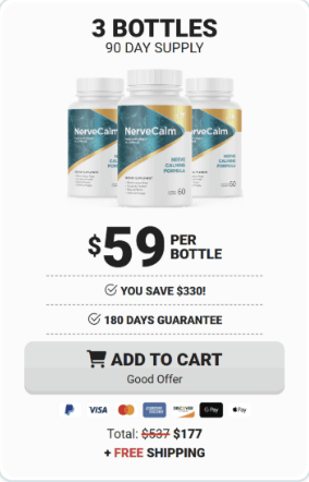 Nerve calm 3 bottle